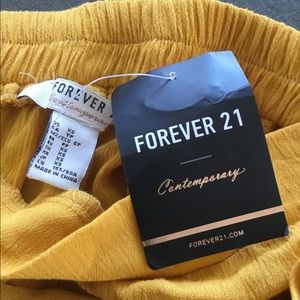 Forever 21 XS open pant woven Beach Wear NWT